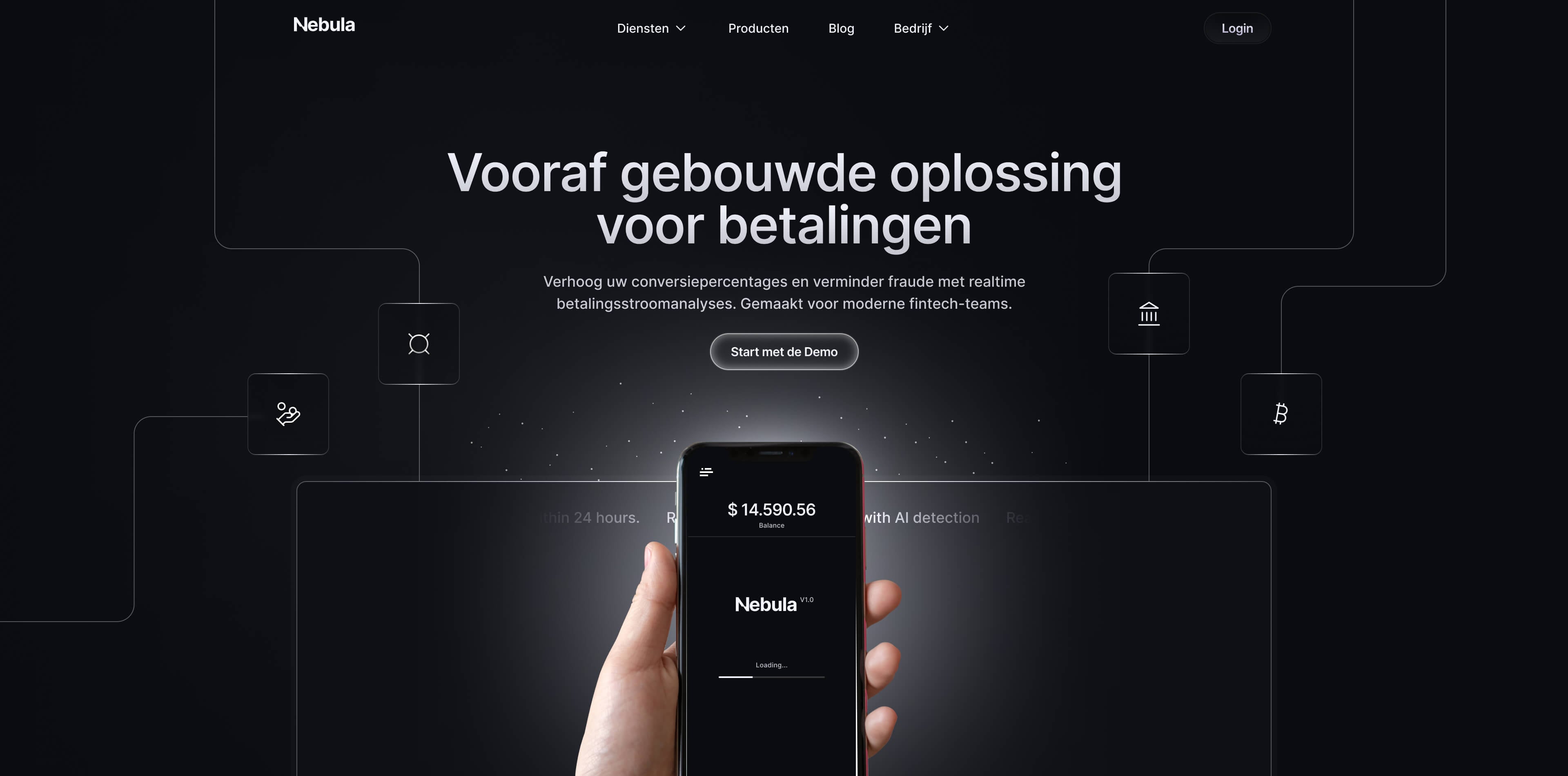 Nebula website