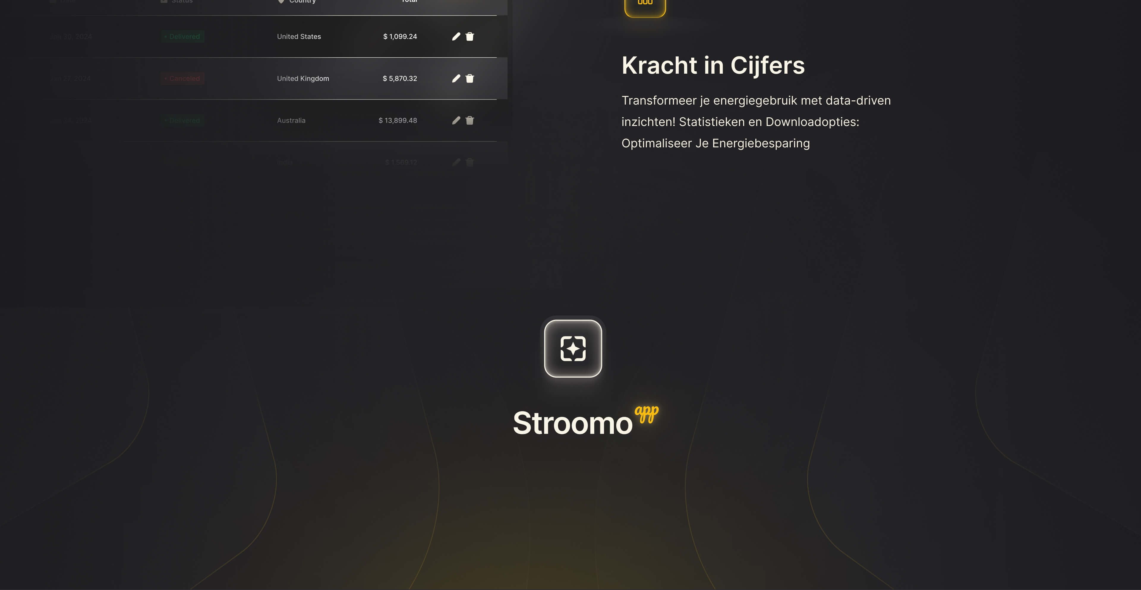 Stroomo website screenshot 2